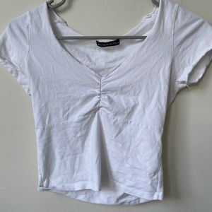 white brandy melville gina top